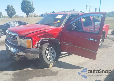 2007 GMC Sierra 1500 Work Truck из США, поврежденный, VIN 2GTEC13C971727791